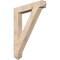 Ekena Millwork Traditional Arts & Crafts Smooth Bracket, Douglas Fir, 5 1/2"W x 36"D x 48"H BKT06X36X48TRA03SDF - alternate 1